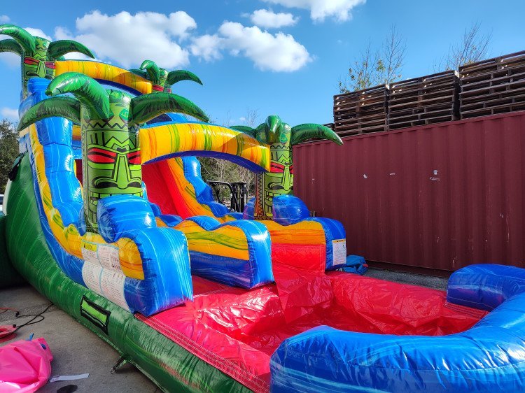 15' Reggae Single Lane Water Slide