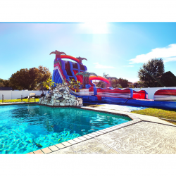 Copy20of20Copy20of20soon. 20240829 225212 0000 1724987222 20' Baja Dual Extended Lane Waterslide