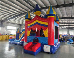 carnival econo combo 439282 1724889894 Carnival 4-in-1 Bounce House